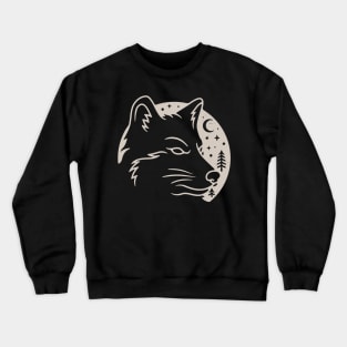 Wolf Moon Crewneck Sweatshirt